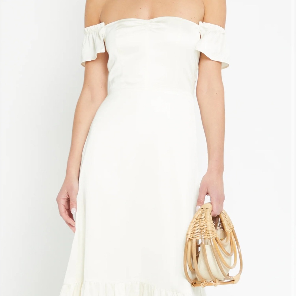 NWT Few Moda/o.p.t. Maria Dress in White
